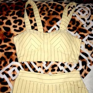 Windsor 2 piece (cami top and flare leg pants set)